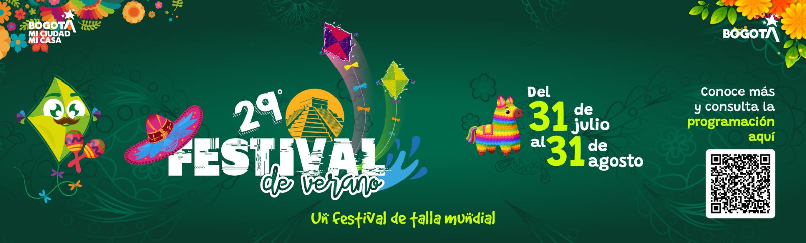 Banner Festival de verano